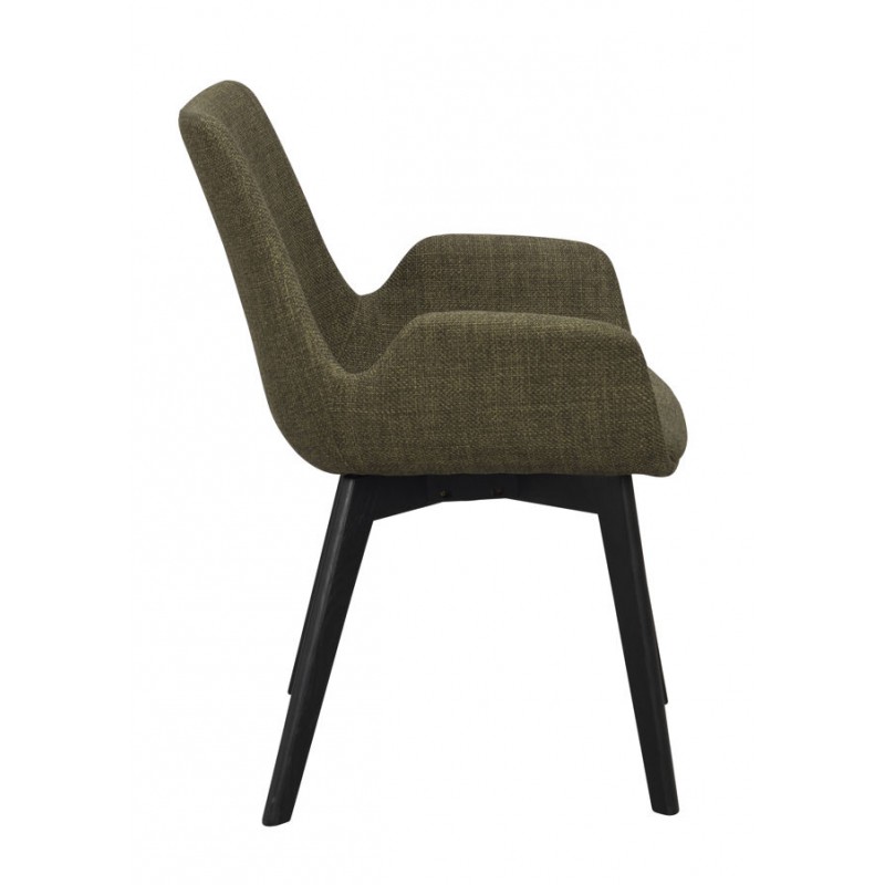 RO Drimsdale Arm Chair Green/Black